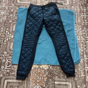 Quilted Black women’s Jogger Pants